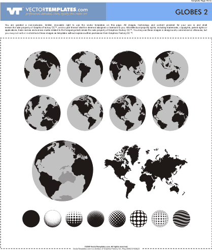 Vector Globes 2