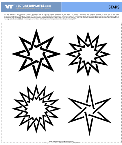 Interlocking Star Shapes