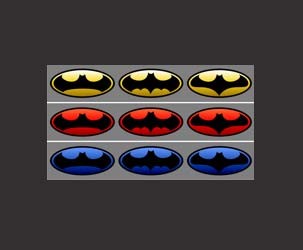 Batman Logos and Batman fan art