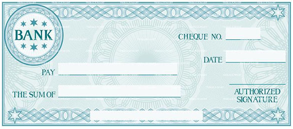 Blank Check Templates in PSD Formats