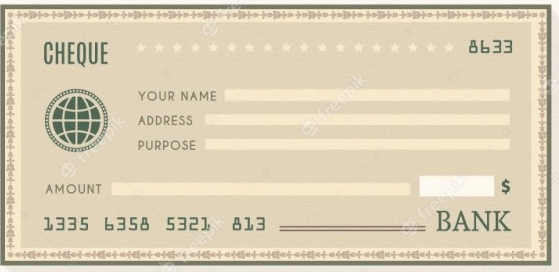 Blank Check Templates in PSD Formats