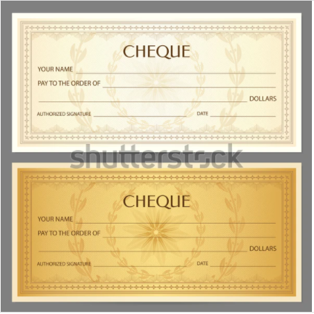 Fillable Blank Check Templates