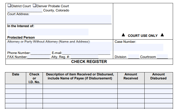 Free Checkbook Register Templates in Various Fromats