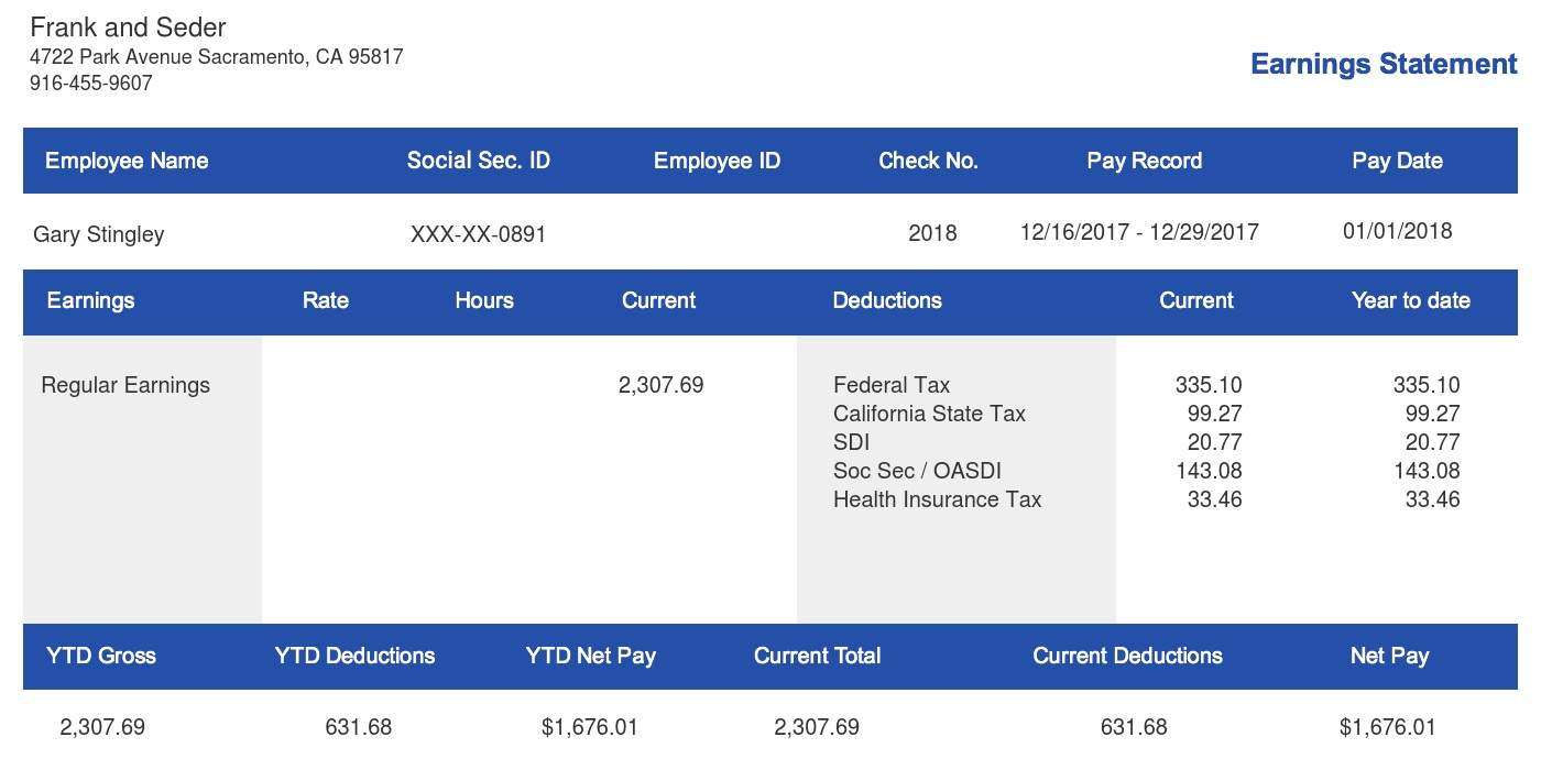 10+ Best Payroll Check Templates for Free