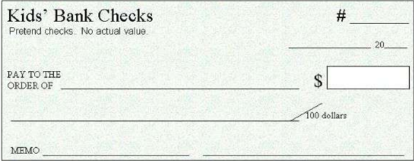 Printable Blank Check Templates in Various Formats (PDF,Excel)