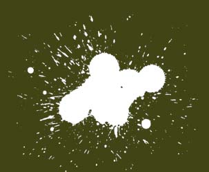 Ink Splat - Inverted