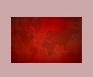 Red World Map