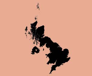 UK Map (Detailed map)