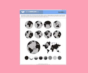 Vector Globes 2