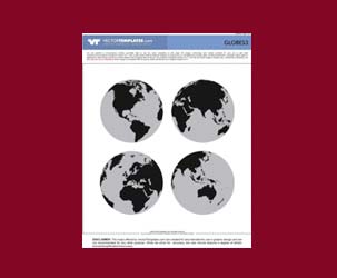 Vector Globes 3 (High Detail)